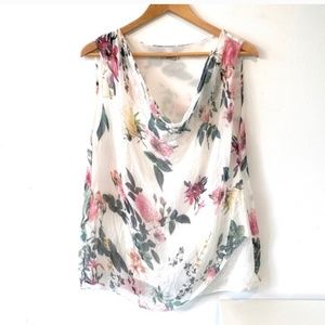 Viola Borghi Made in Italy | flowery sequin top